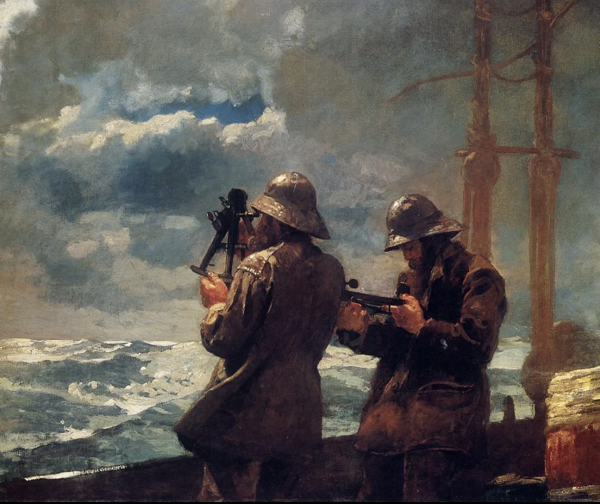 Eight Bells — Winslow Homer, 1886